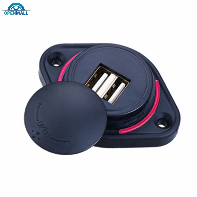 Tẩu sạc xe hơi/mô tô/tàu thuyền/xe buýt 2 cổng USB 3.1A 12-24V