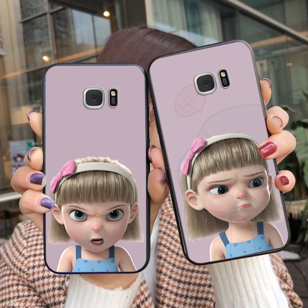 Ốp lưng Samsung Galaxy S7 - S7 EDGE in hình cô bé cute