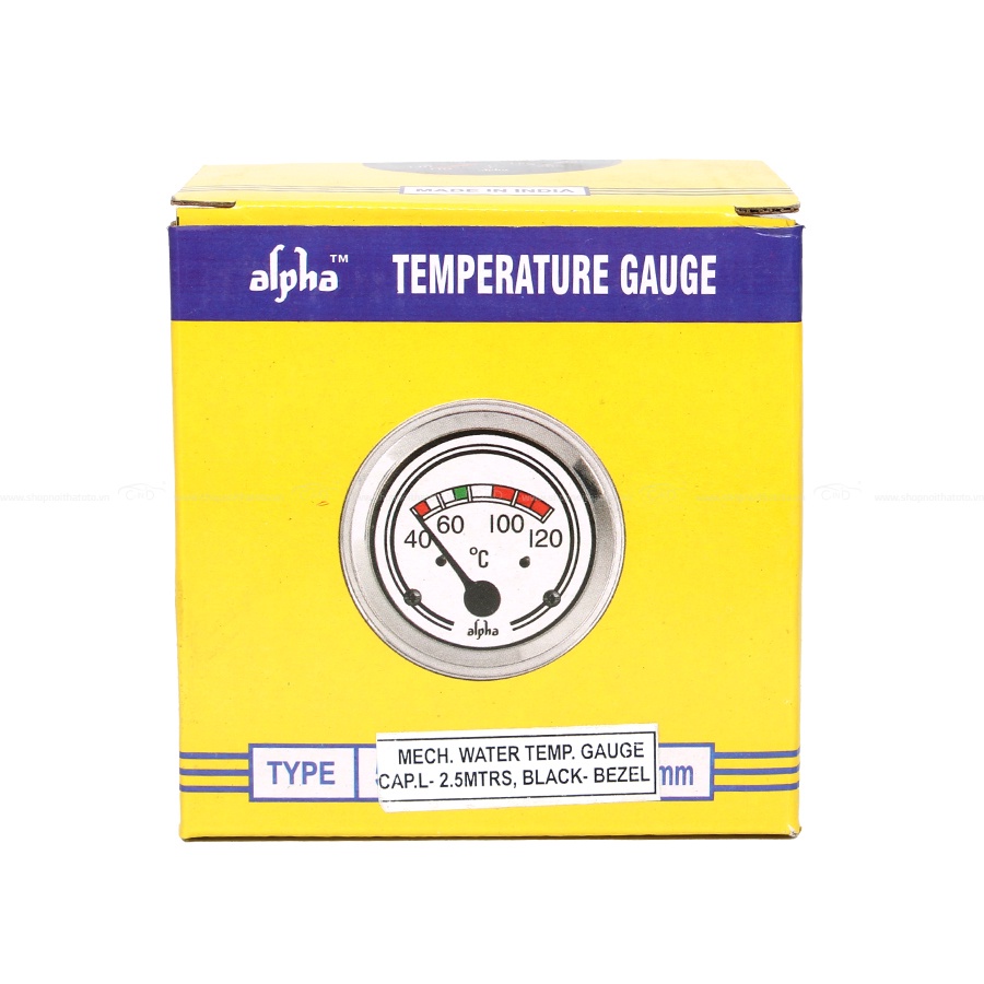 Đồng Hồ Đo Nhiệt Độ Nước Làm Mát CIND Alpha 300108 Dây 4m Nhập Khẩu Chính Hãng