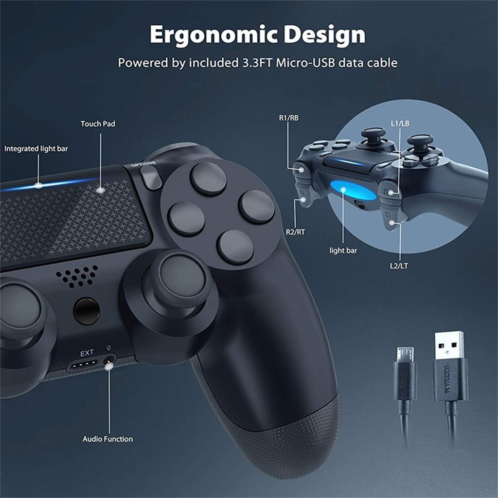 Sony Version 2 PS4 Dualshock 4 Gaming Wireless Controller Wireless Bluetooth Gaming Controller for Dualshock ps4 PlayStation 4 FTP
