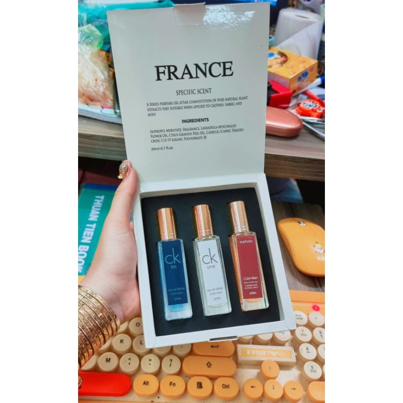 sét nước hoa 3c France
