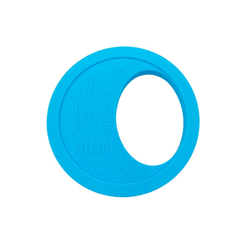 Đồ Chơi Gặm Nướu Bằng Silicone Hình Mặt Trăng Dành Cho Em Bé