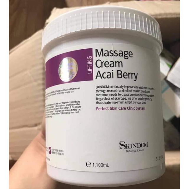Kem massage skindom Acaiberry