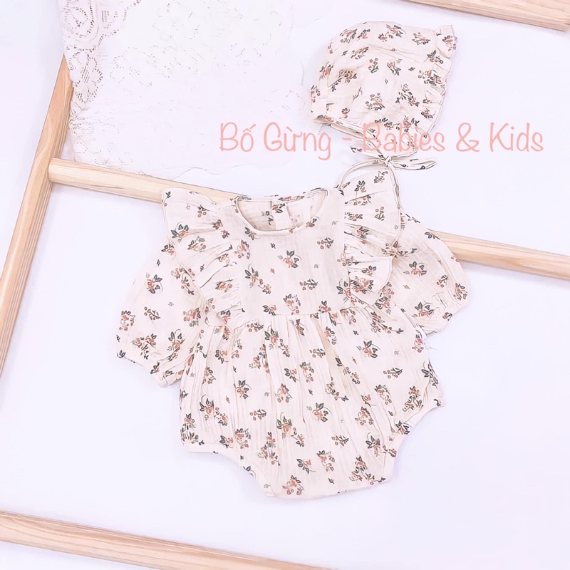 Body hoa nhí bèo vai cho bé