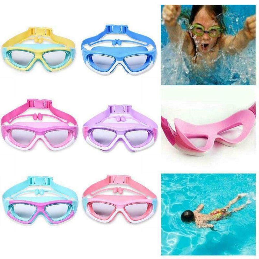 MUVAKO Kính Bơi Chống Sương Mù Dành Cho Bé Gái