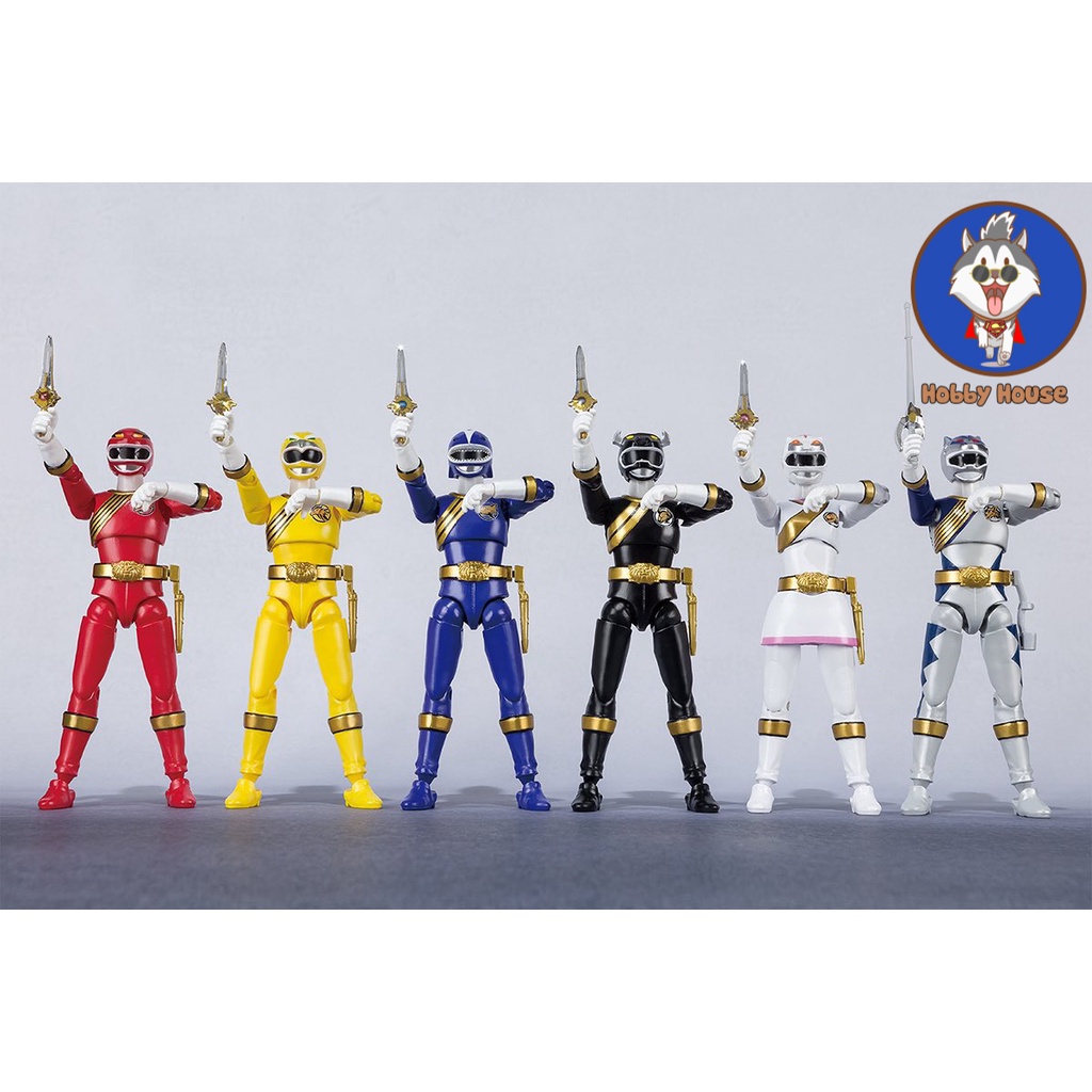Mô Hình Shodo Super Gaoranger Chiến Đội Bách Thú Siêu Nhân Gao