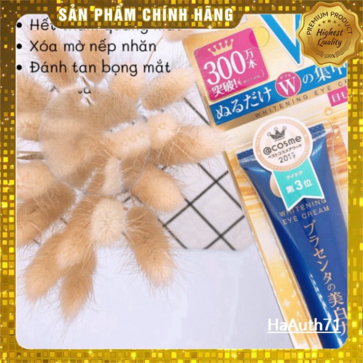 [AUTH] Kem mắt ngừa thâm làm mờ nếp nhăn mắt Meishoku Whitening Eye Cream Nhật bản  , | BigBuy360 - bigbuy360.vn