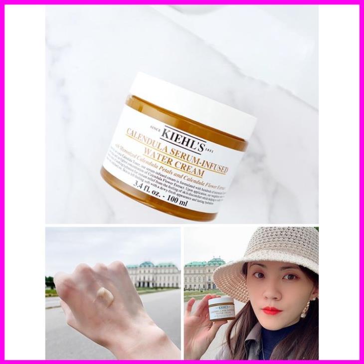 Kem Dưỡng Da Hoa Cúc  Kiehl's Calendula Serum Infused Water Cream.100ml CHÍNH HÃNG