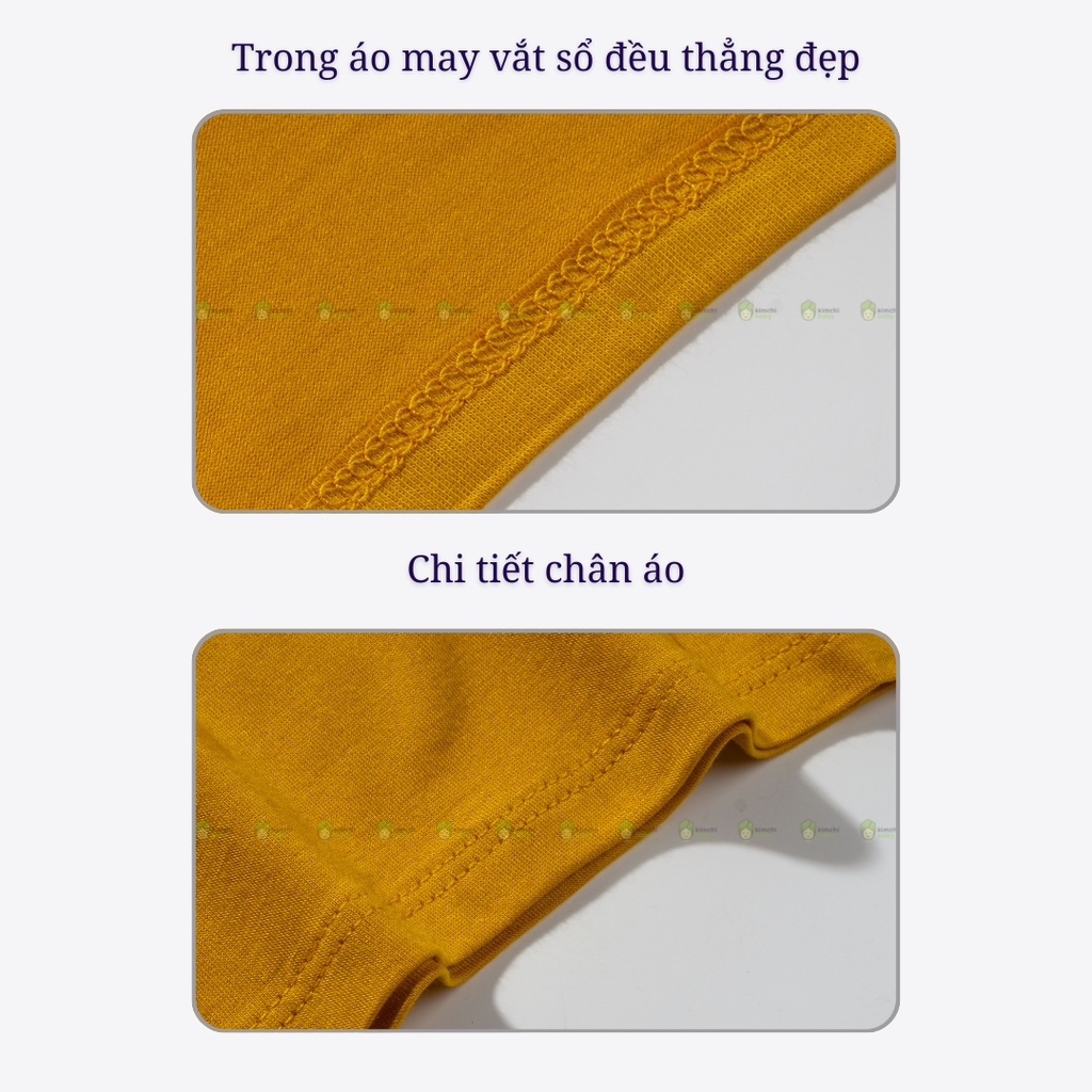 Bộ Dài Tay Cho Bé Trai, Bé Gái Vải Thun Lạnh Minky Mom Hoạ Tiết Gấu Trúc Dễ Thương, Đồ Bộ Mặc Nhà Cho Bé MKMTD2218
