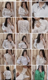 [XẢ KHO] SƠ MI TRẮNG KIỂU ĐỒNG GIÁ 29k