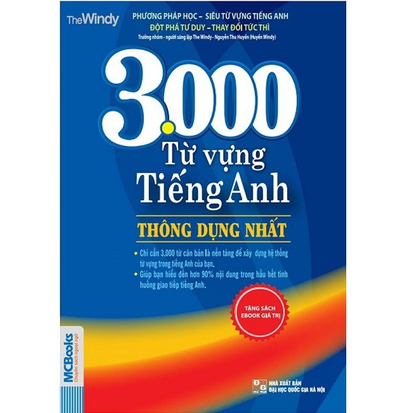Sách MCBooks - 3000 Từ Vựng Tiếng Anh Thông Dụng Nhất
