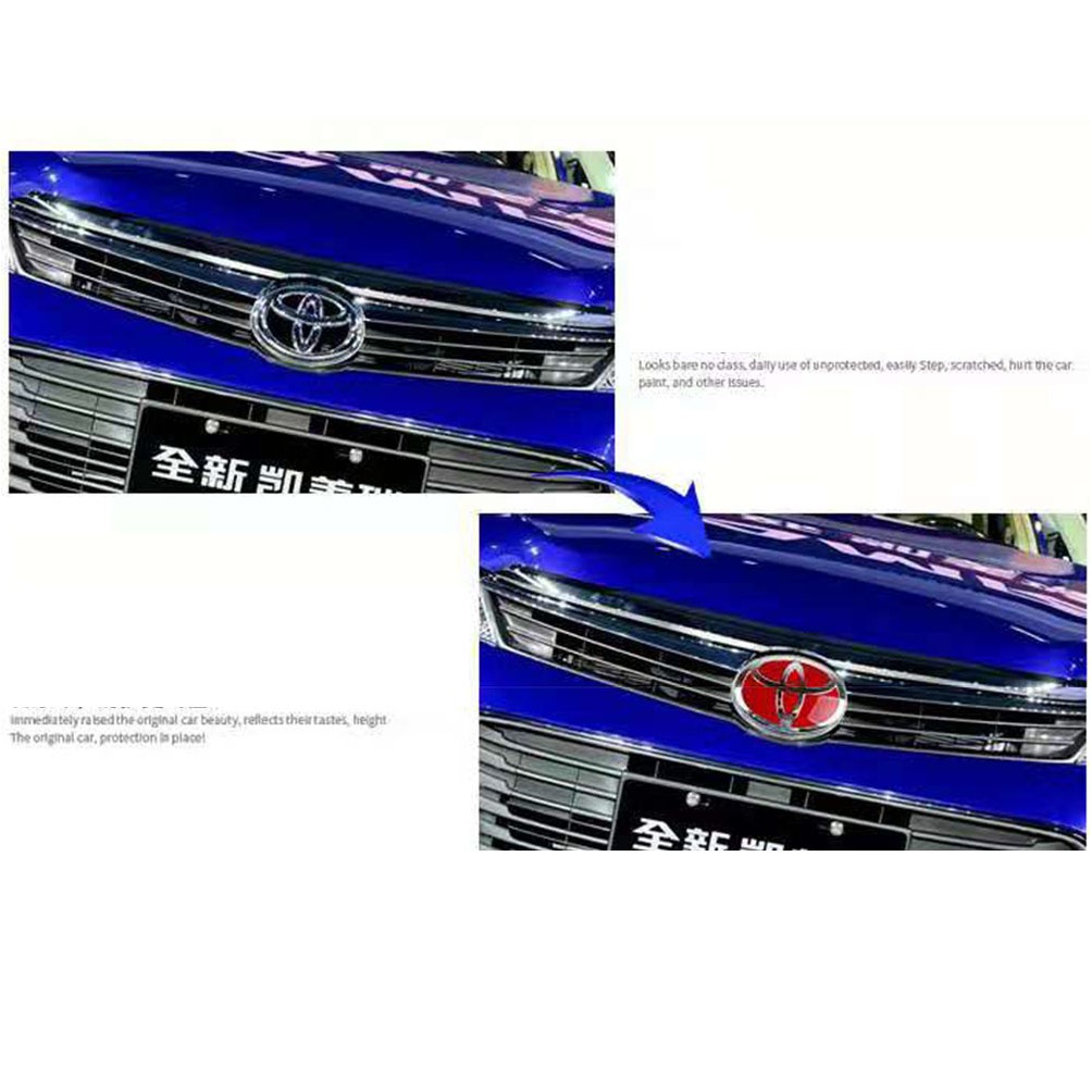 Logo Toyota 3D thiết kế sang trọng gắn phía trước xe hơi