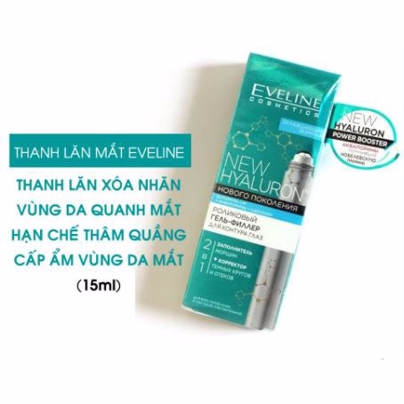 giảm thâm quầng mắt Eveline giảm bọng mắt giảm quầng thâm mắt giảm nếp nhăn dưỡng mắt tặng kèm máy massa