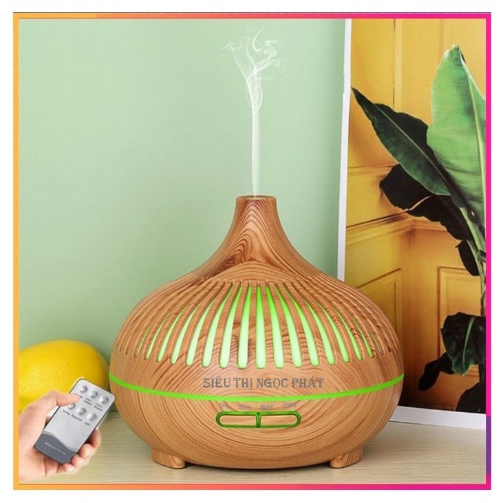 [HÀNG LOẠI 1] Máy Xông Tinh Dầu TL030_Size Đại 500ml_3 Chế độ hẹn giờ_Máy Tự Ngắt Khi Hết Nước _Bù Ẩm Phòng Điều Hòa