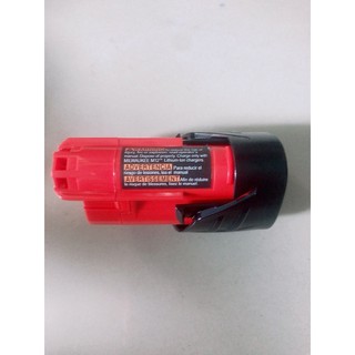 Pin đóng mới Milwaukee m12v 3cell (pin nhận sạc zin)