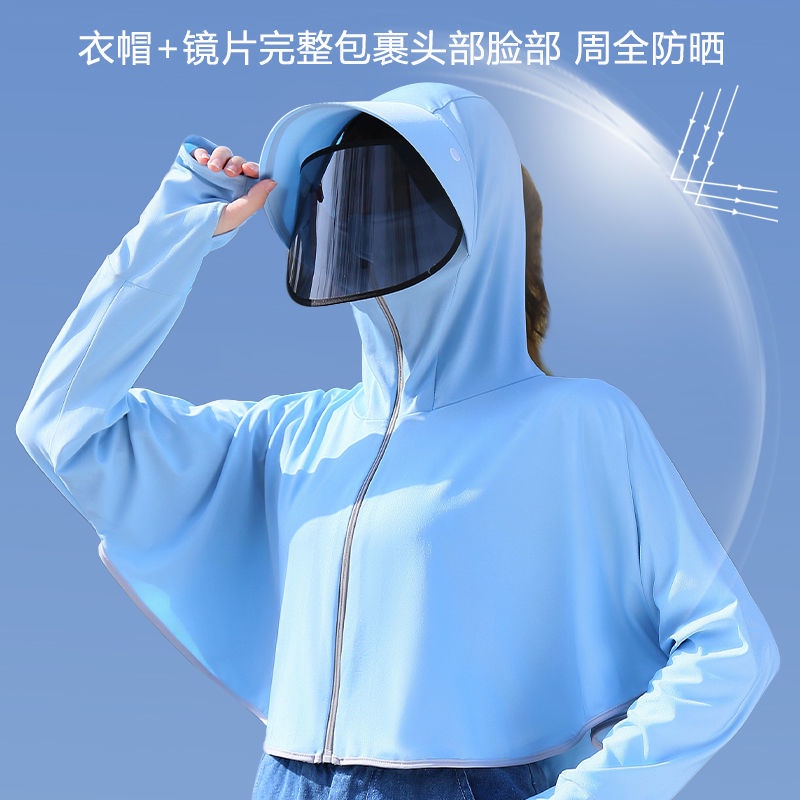Áo Khoác Chống Nắng/Tia Uv Phong Cách Mới Thời Trang Mùa Hè 2021 Cho Nữ