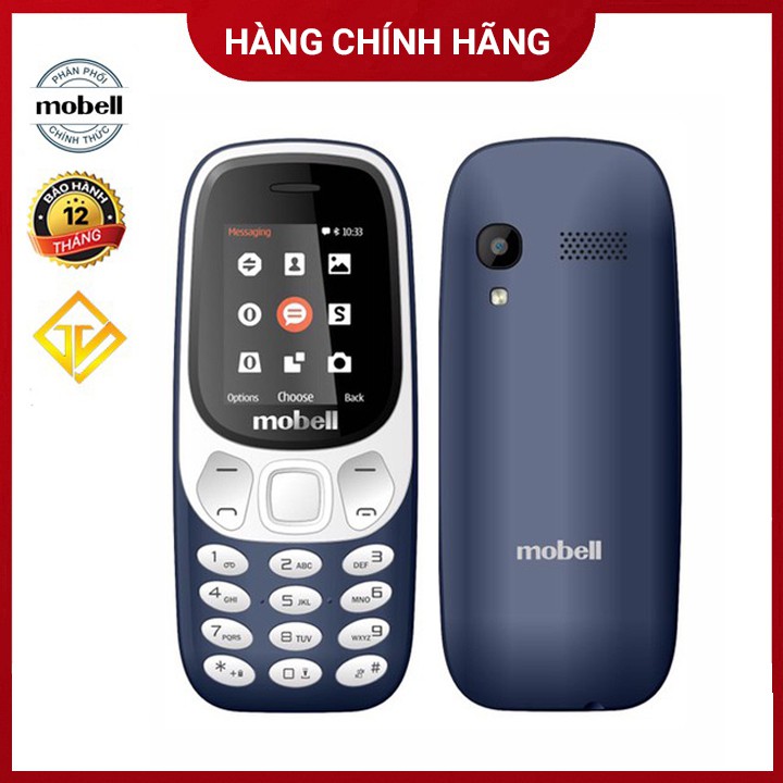 [Mã ELFLASH5 giảm 20K đơn 50K] Điện thoại Mobell C310 - Hàng chính hãng - Fullbox Bảo Hành 12 Tháng