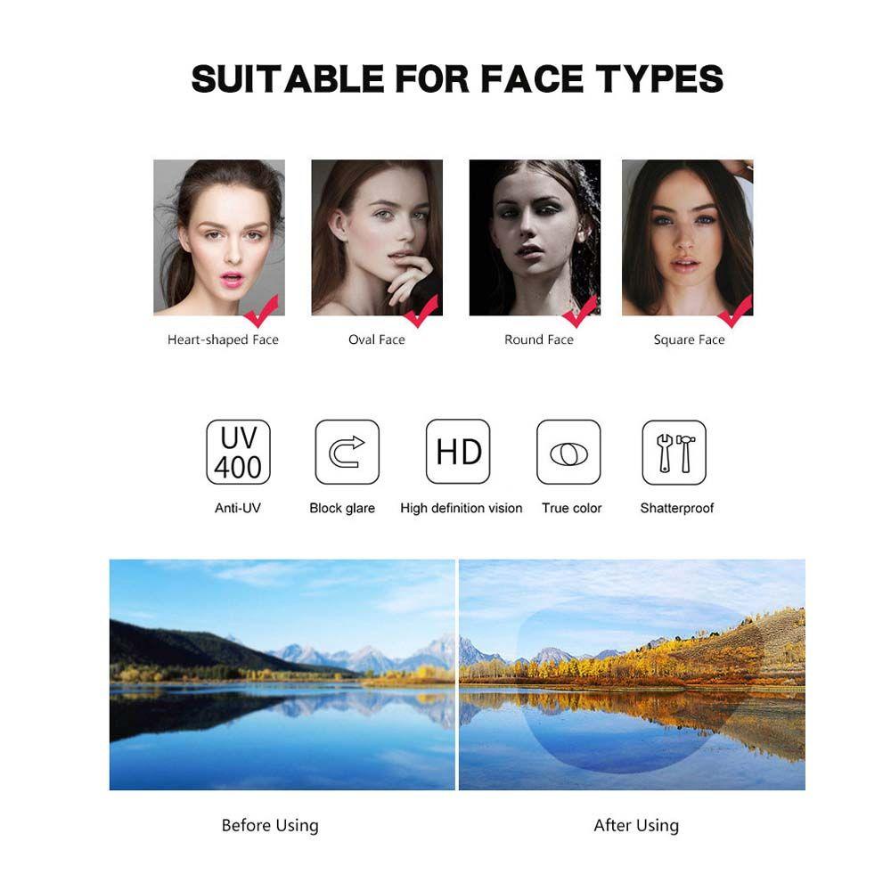 Kính Mát Mắt Mèo Chống Tia UV In Họa Tiết Da Báo Màu Đen Cá Tính