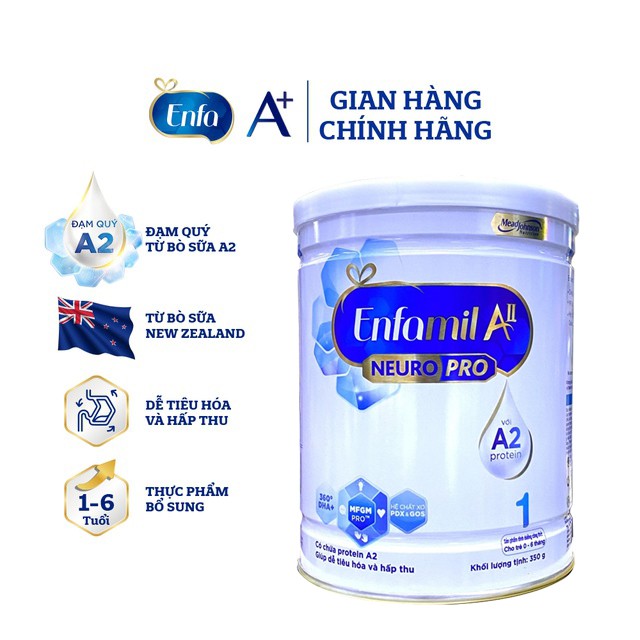 [LẺ GIÁ SỈ] Sữa Enfamil A2 Neuro Pro 1 350g - 800g Chính Hãng Enfa Giá Rẻ Vô Địch Babivina