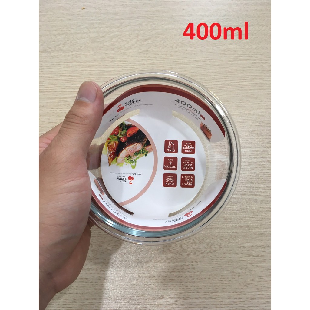 Hộp đựng thực phẩm-hộp đựng thức ăn thủy tinh để lò vi sóng 400ml-620ml-950ml | BigBuy360 - bigbuy360.vn