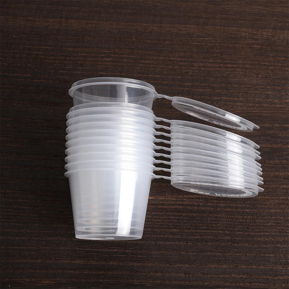 Set 30 Cốc Đựng Màu Nước Sốt Bằng Nhựa Có Thể Tái Sử Dụng Tiện Lợi