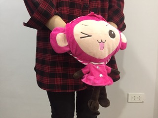 Túi sưởi khỉ hồng 