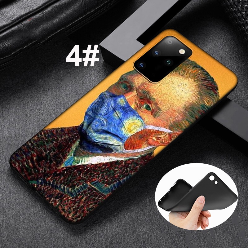 Ốp điện thoại silicone mềm họa tiết tranh Van Gogh cho Samsung Galaxy M51 M31 A70 A50s A50 A40s A30s A20 A20s A10s 162LQ