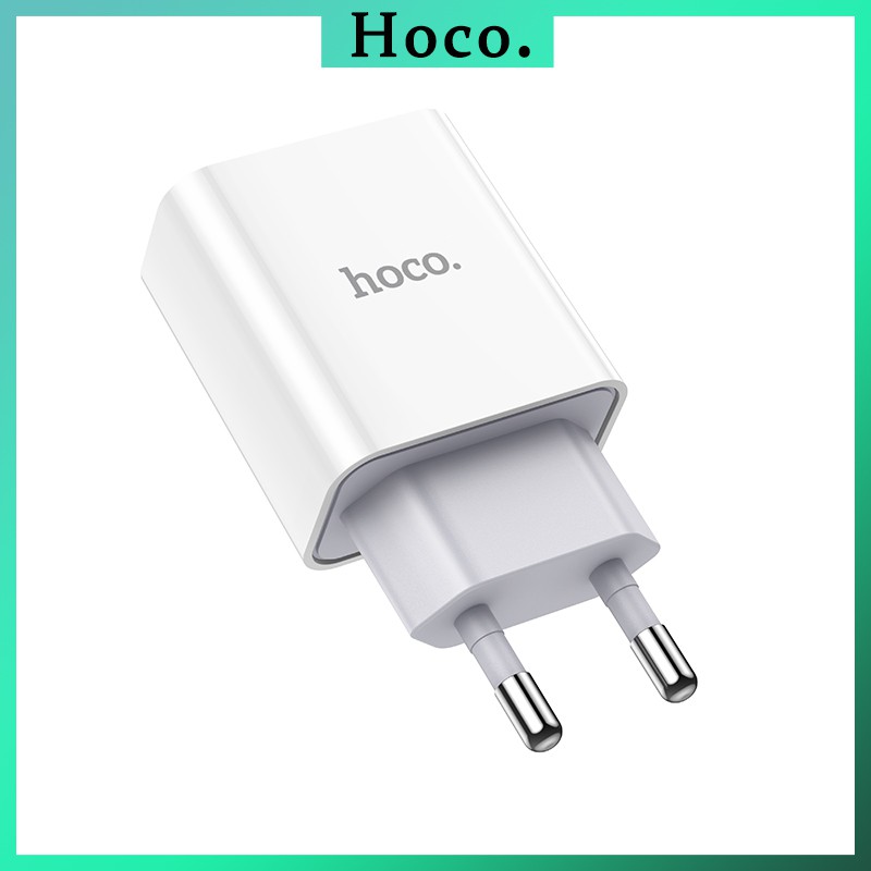 Cốc Sạc Nhanh Hoco C81A USB 2.4A Phích Cắm EU Cho Điện Thoại iPhone Samsung