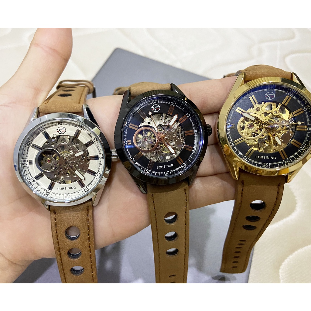 Đồng hồ cơ nam FORSINING F017 lộ máy