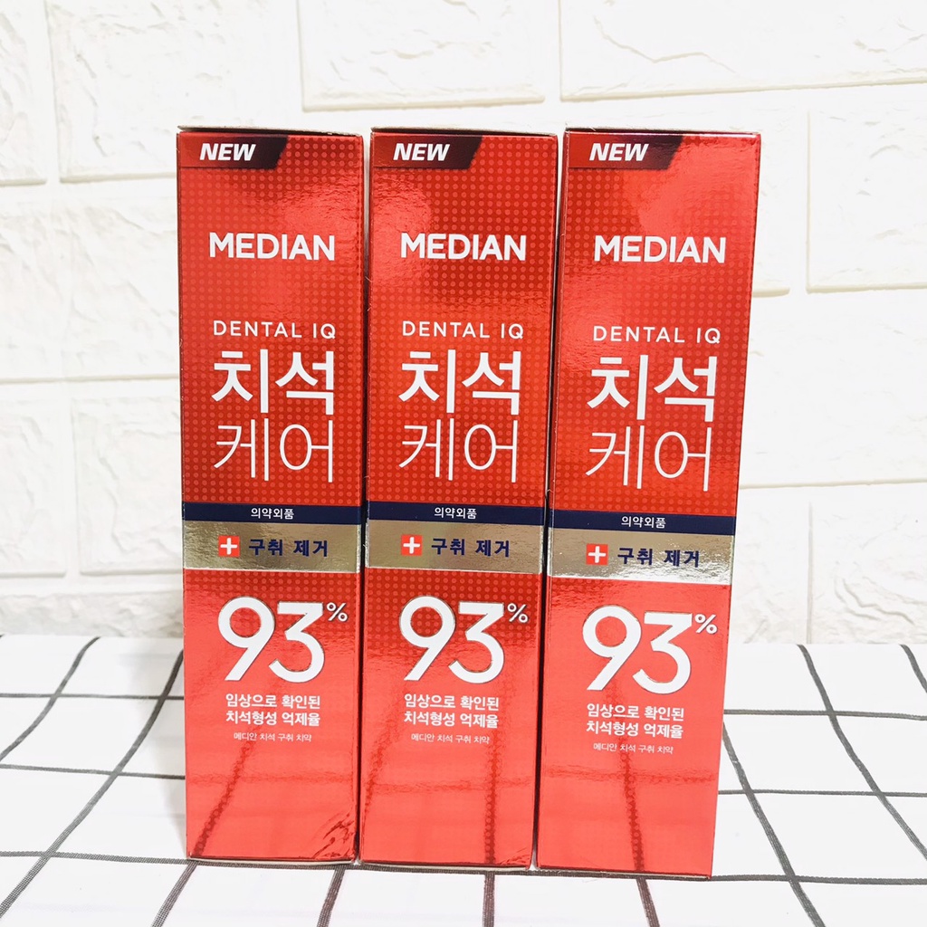 ĐÁNH RĂNG 120G MEDIAN 93% HÀN QUỐC