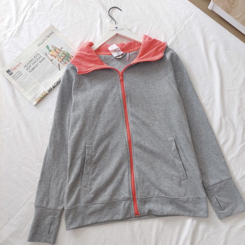 Áo hoodie khóa kéo nam nữ form rộng, áo khoác nỉ cotton dày dặn, 2hand | BigBuy360 - bigbuy360.vn