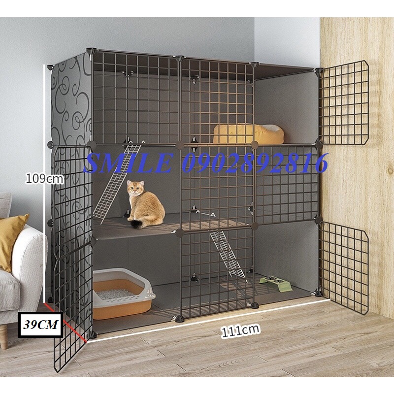 [FREESHIP] COMBO CHUỒNG, LỒNG LƯỚI THÉP LOẠI LỚN BIGSIZE CHO CHÓ MÈO THÚ CƯNG ĐA NĂNG