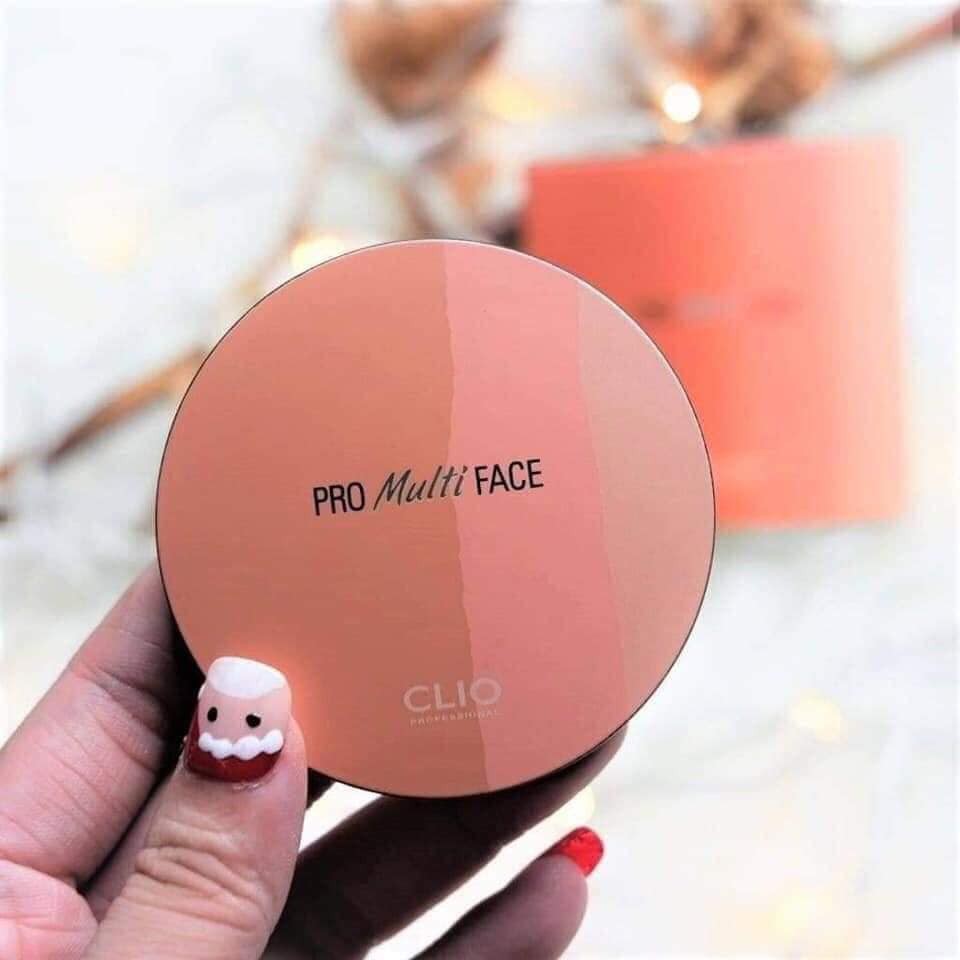 PHẤN MÁ HỒNG TRANG ĐIỂM CLIO PRO MULTI FACE CHÍNH HÃNG - 7973