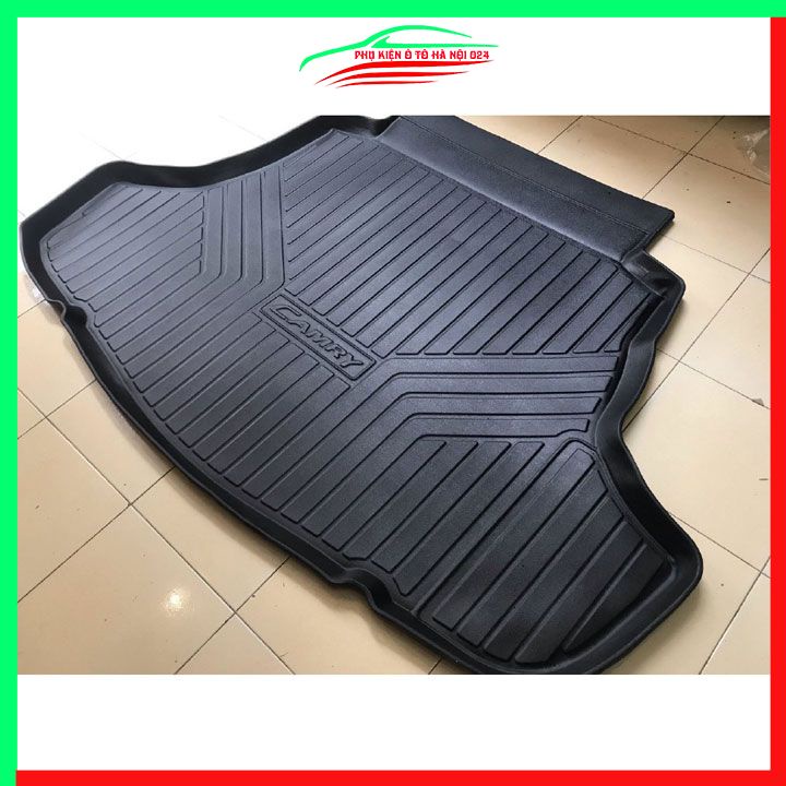 Thảm nhựa lót cốp Camry 2019-2022 nhựa dẻo dày dặn đàn hồi tốt