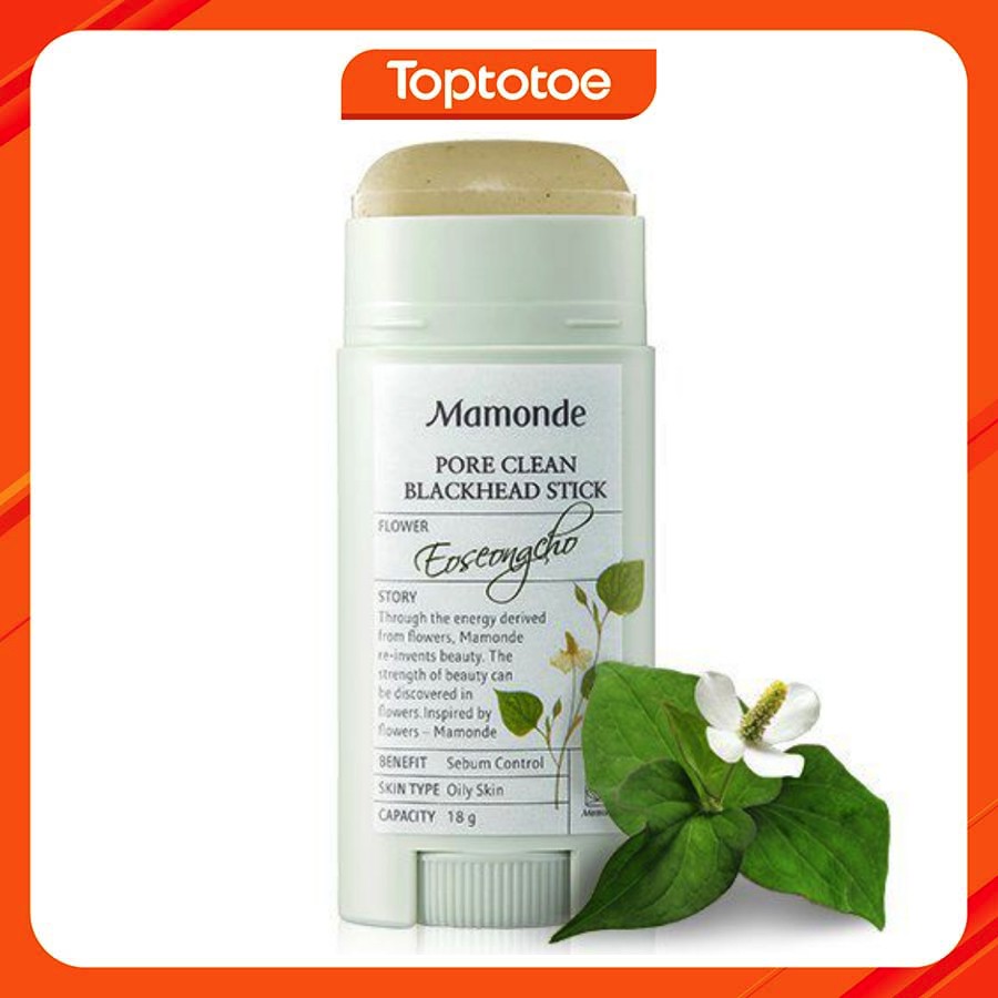 Thanh Lăn Mụn Đầu Đen Mamonde Pore Clean Blackhead Stick 18g