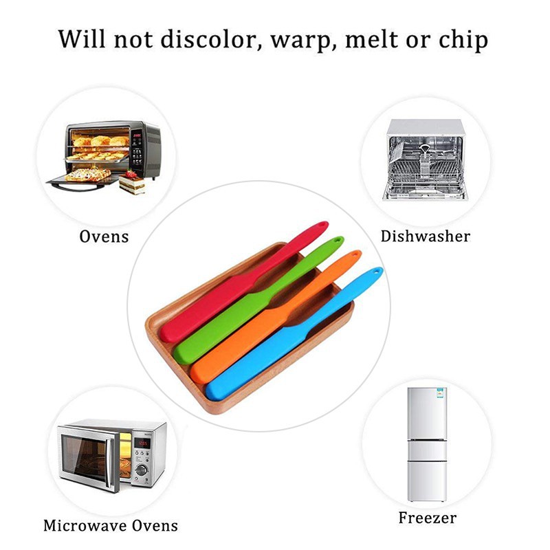 Dao trộn bánh silicone Walfos