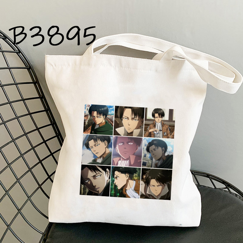 Túi Vải canvas Họa Tiết Hoạt Hình anime Độc Đáo