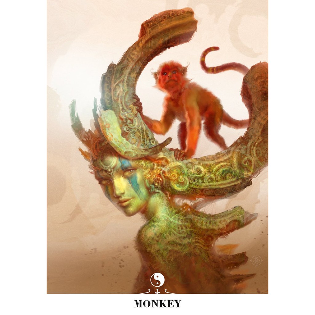 Bộ Bài Barbieri Chinese Oracle  - Bài Gốc Authentic Chính Hãng 100%