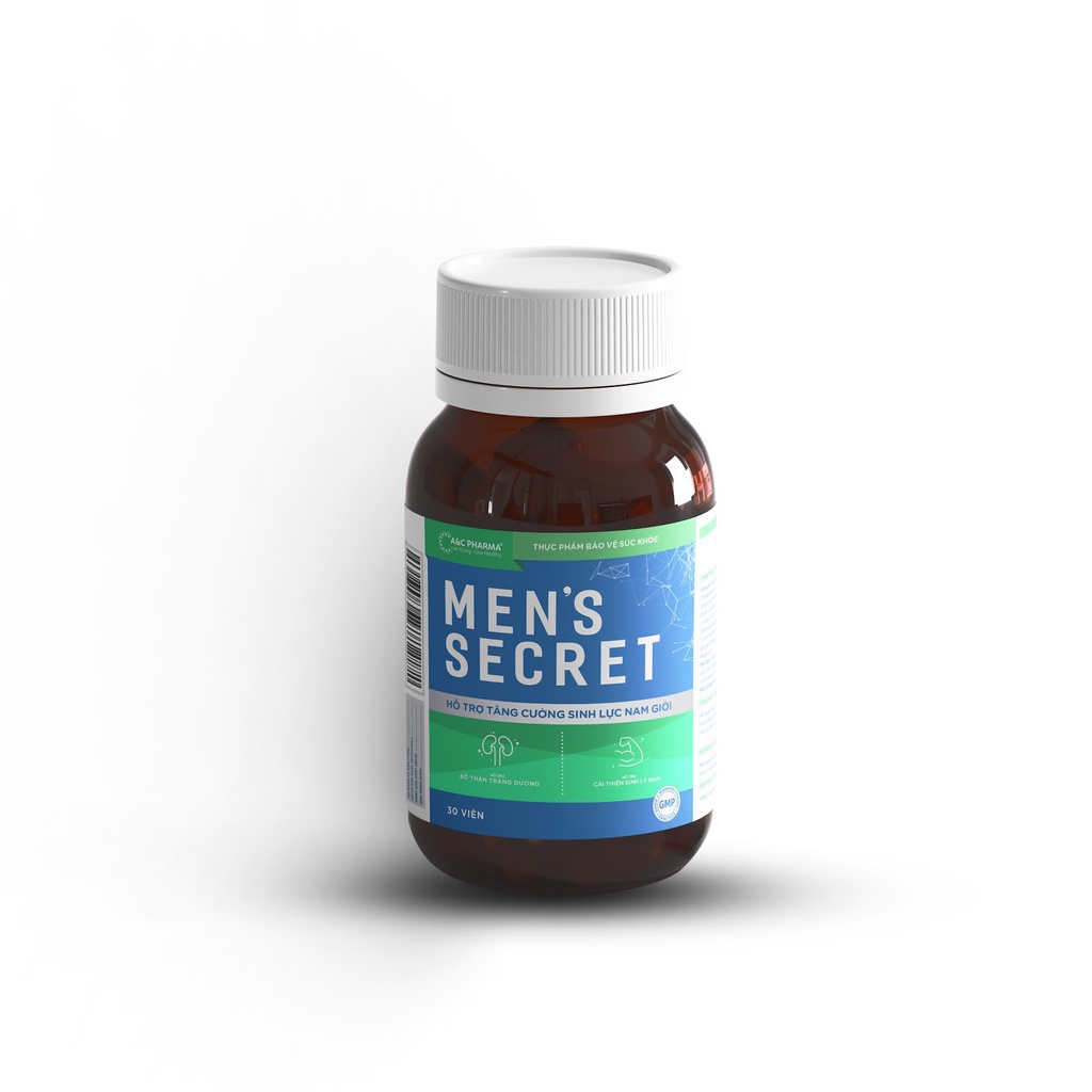 Viên uống Men's Secret giúp bổ thận, tráng dương, hỗ trợ tăng cường sinh lực nam giới - Hộp 30 viên