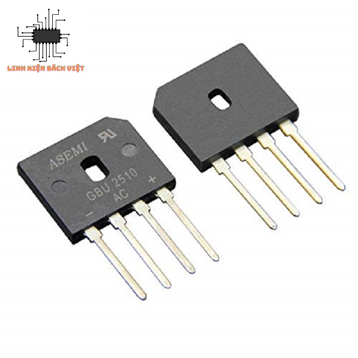 Cầu diode GBU2510 25A 1000V mới chất lượng tốt