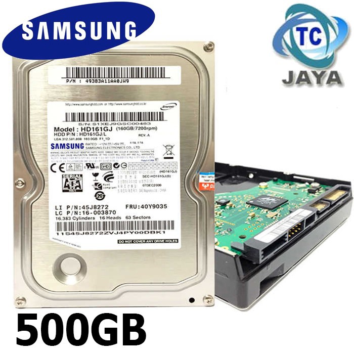 Ổ Cứng Sata 500gb 3.5 "cho Máy Tính