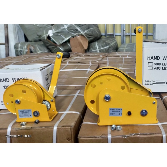 Tời quay tay nhiều tải trọng 600-800-1000- 2000 - 2600 lbs