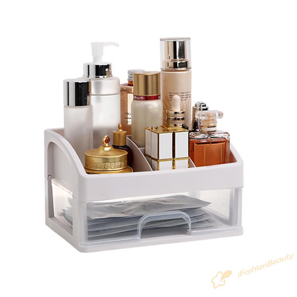 【New】Makeup Organizer Drawer Cosmetics Storage Box Jewelry Container Brush Case