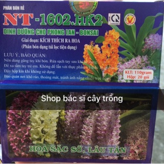 Phân bón rễ chuyên giai đoạn kích ra hoa tiện lợi cho phong lan-bonsai