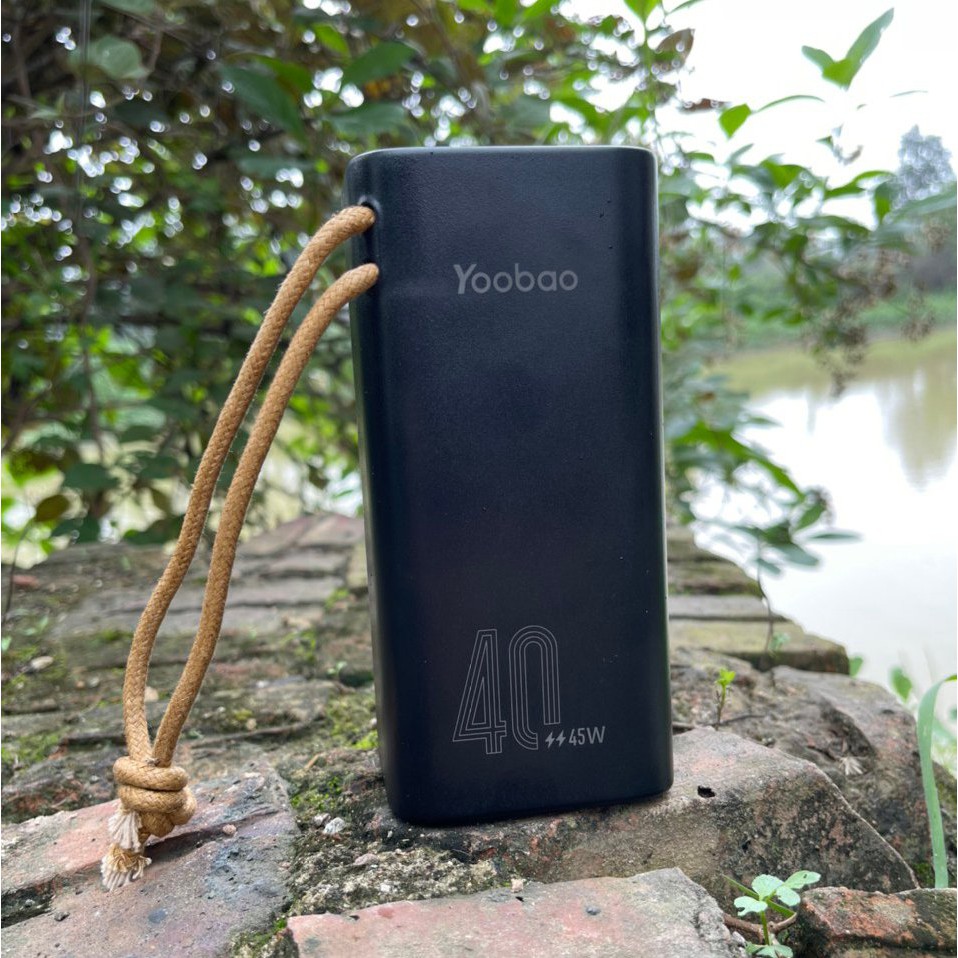Pin sạc dự phòng Yoobao H40, dung lượng 40000mAh, công suất 45W sạc nhanh cho điện thoại , macbook, laptop
