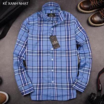 Áo sơ mi kẻ nam BBR cao cấp, chất liệu cotton thoáng mát, phong cách trẻ trung, năng động | BigBuy360 - bigbuy360.vn