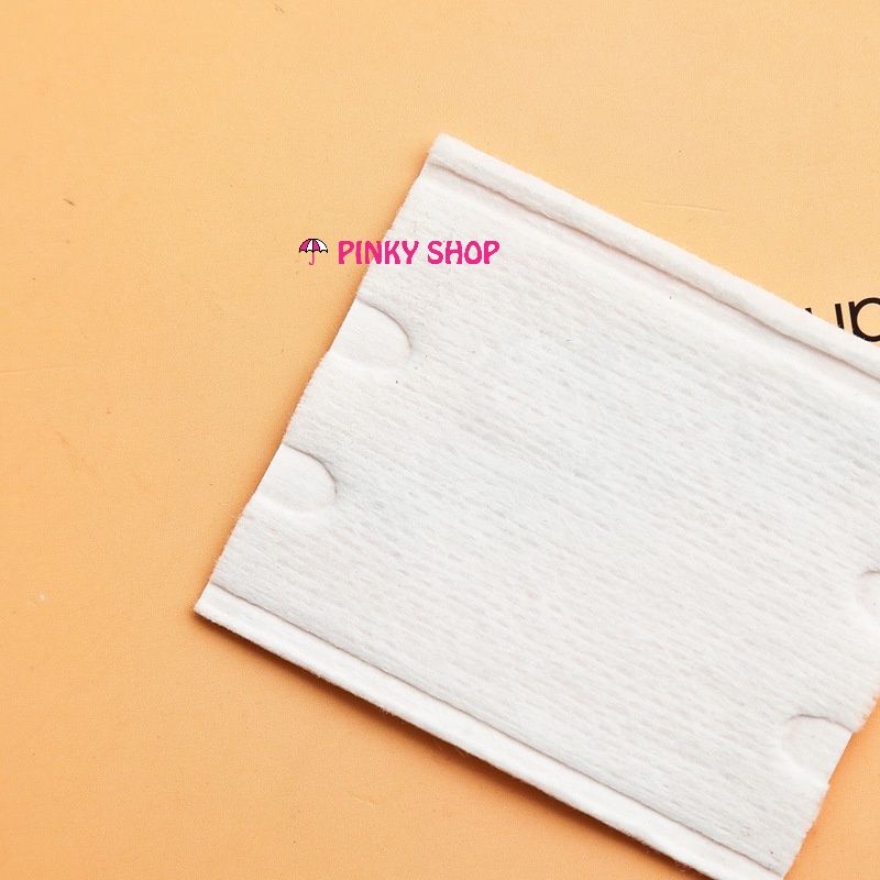 Bông tẩy trang 3 lớp Cotton Pads, bông tẩy trang Lameila túi 222 mếng nội địa trung Pinky Shop mã BTT3L