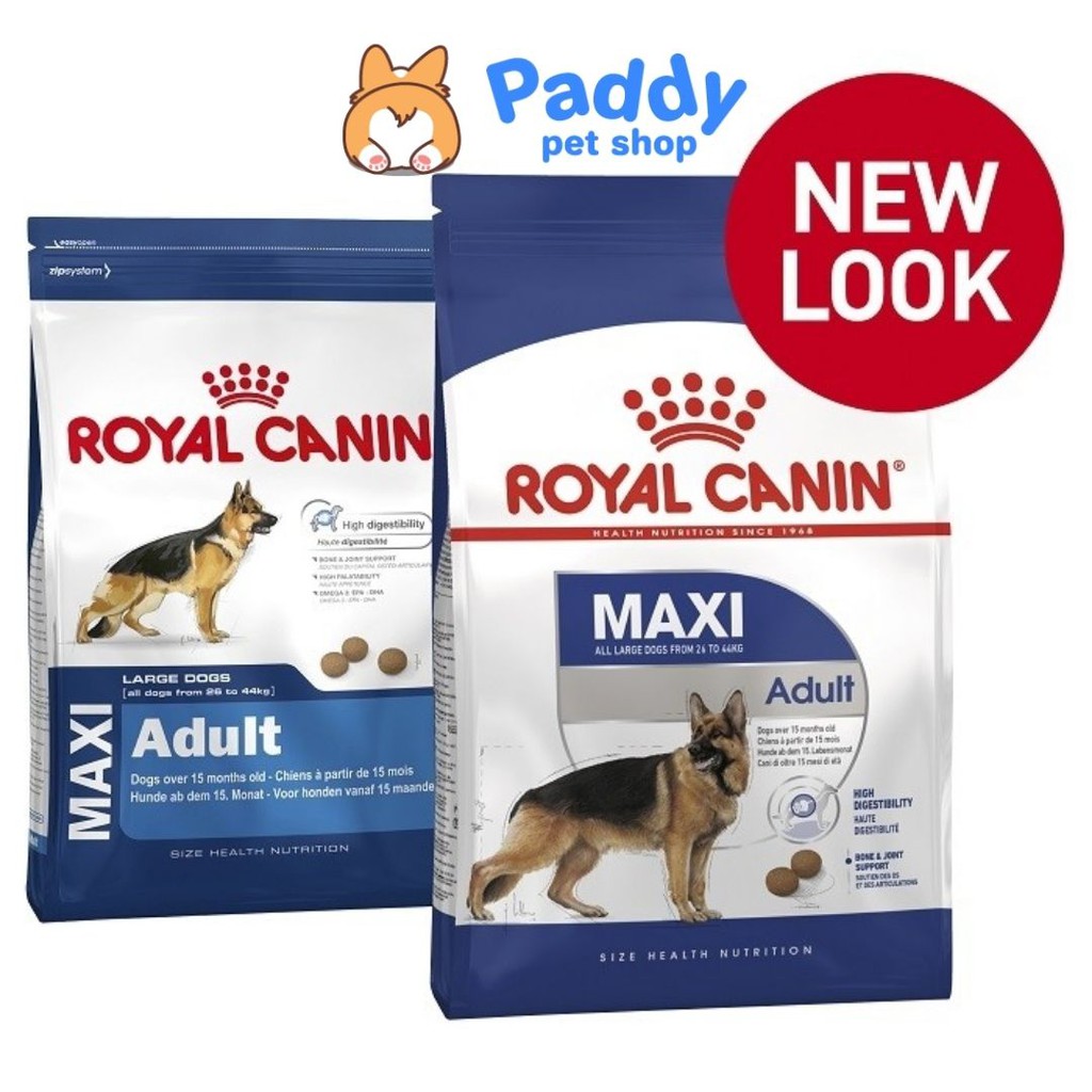 [Mã 229FMCGSALE giảm 8% đơn 500K] [1kg] Royal Canin Maxi Adult hạt cho chó trưởng thành giống lớn 26-44kg