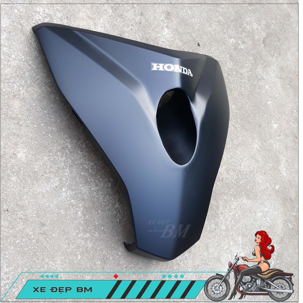 mặt nạ gắn trợ sáng - lắp cho wave 110