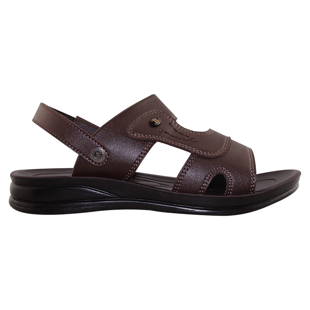 Sandal Bita's đế bằng nam - SUM.91 Nâu